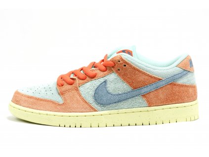 Nike SB Dunk nLow Pro PRM orange noise aqua emerald rise (1)