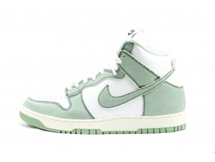 W Nike Dunk HI 1985 Enamel Green (1)